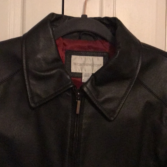 Worthington Woman’s Leather Jacket - Picture 4 of 13